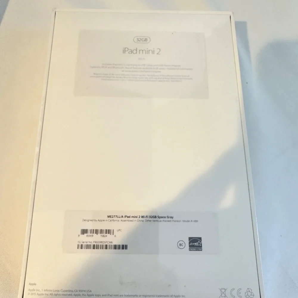 Apple Tablet with Black Display and Silver Trim